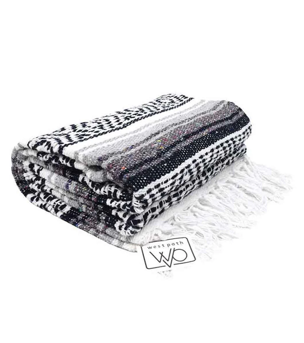 West Path Economy Falsa Mexican Yoga Blanket - Image 77
