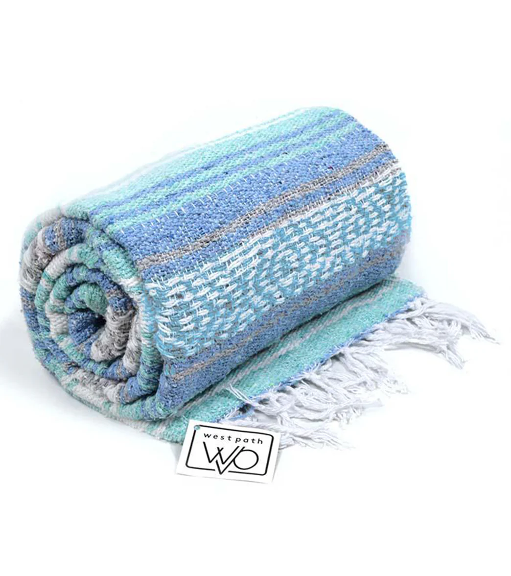 West Path Economy Falsa Mexican Yoga Blanket - Image 8