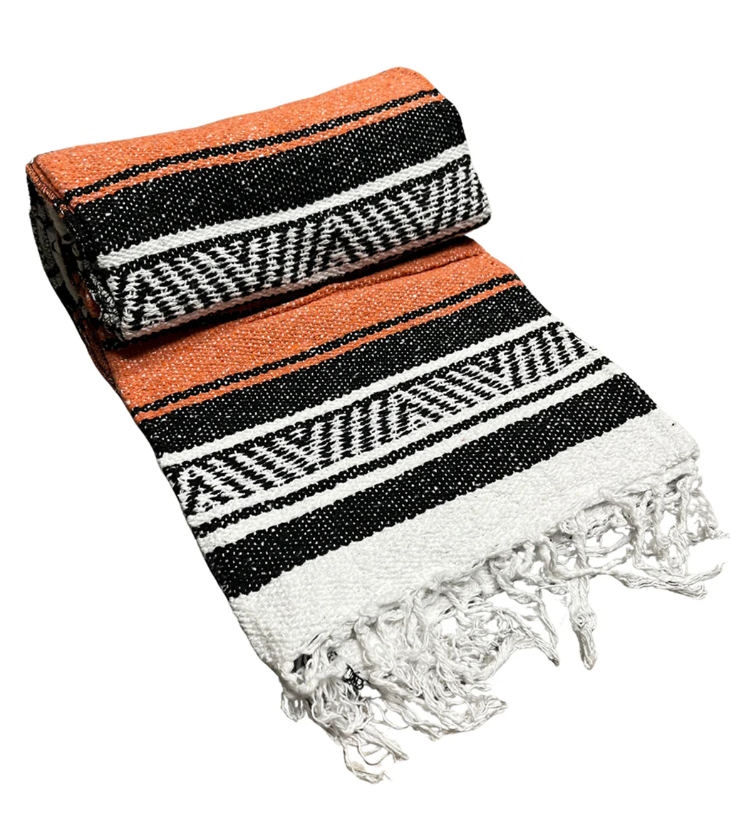 West Path Recycled Falsa Mexican Yoga Blanket - Image 7