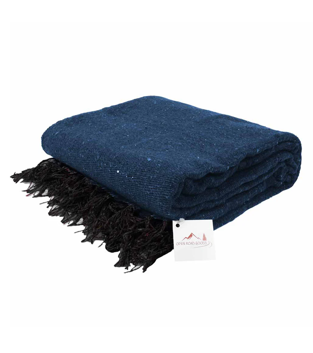 West Path Solid Color Mexican Yoga Blanket - Image 15