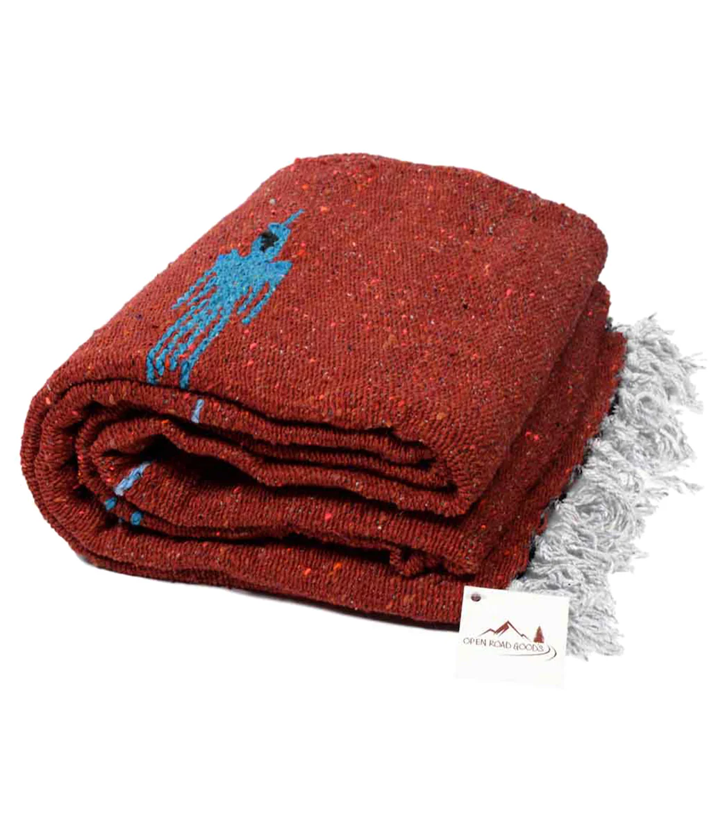 West Path Thunderbird Mexican Yoga Blanket - Image 5