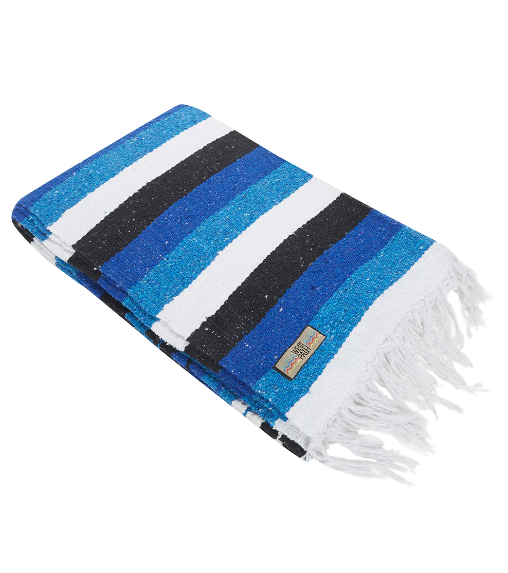 West Path XL Diamond Mexican Yoga Blanket - Image 12