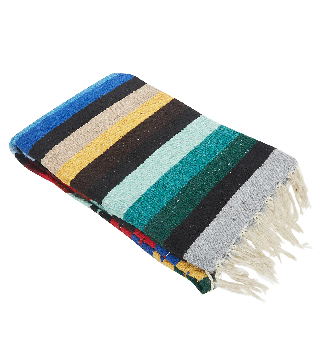 West Path XL Diamond Mexican Yoga Blanket - Image 6