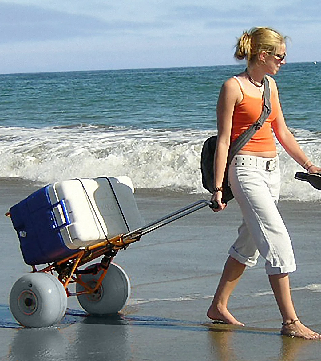 Wheeleez Inc Beach Cart Folding - Image 2