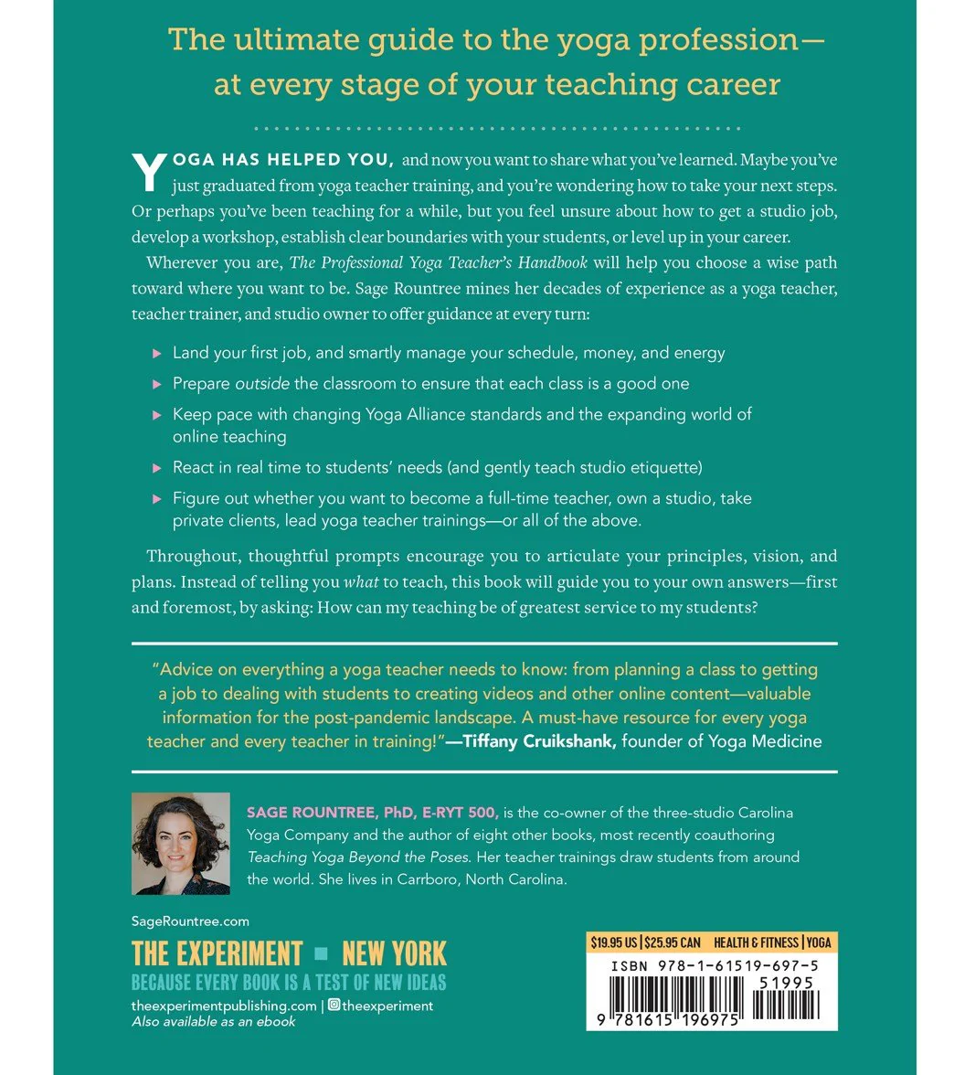 Workman Publishing The Professional Yoga Teacher's Handbook: The Ultimate Guide for Current and Aspiring Instructors—Set Your Intention, Develop Your Voice, and Build Your Career - Image 2