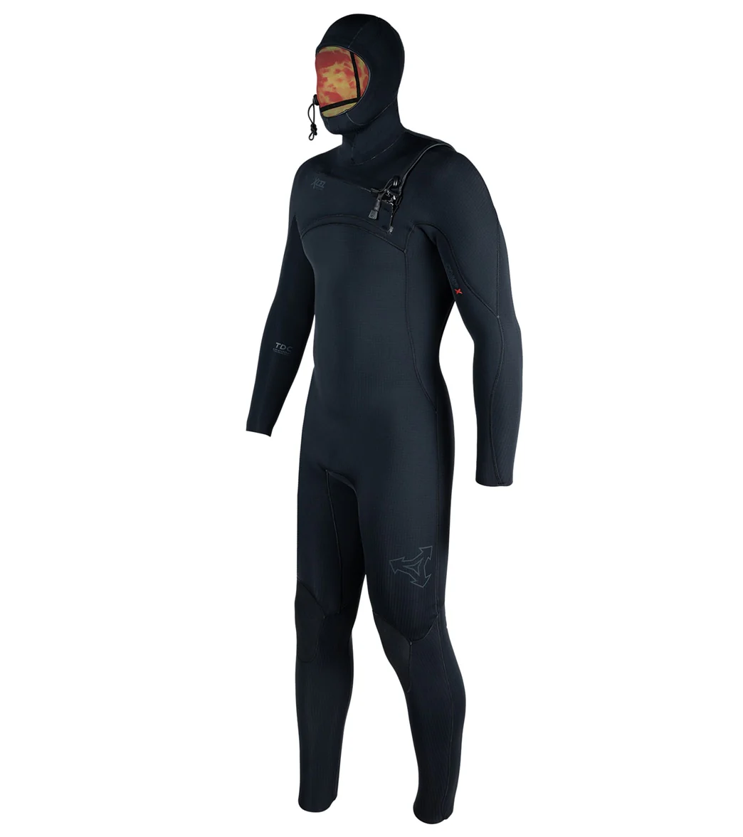 Xcel Men's 4.5/3.5MM Comp X Hooded Fullsuit Wetsuit - Image 2