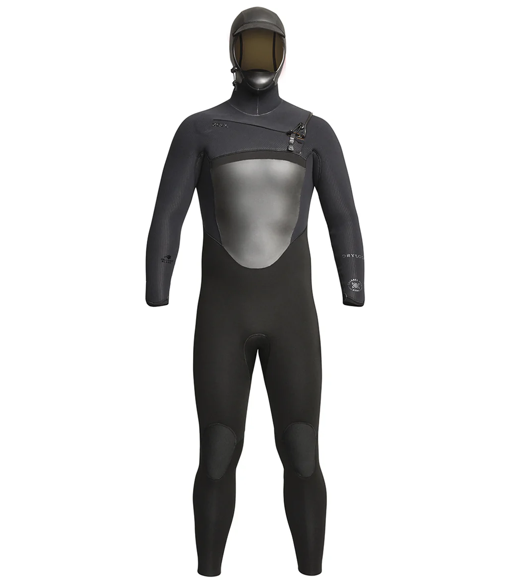Xcel Men's 5/4mm Drylock Hooded Front Zip Fullsuit Wetsuit - Image 3