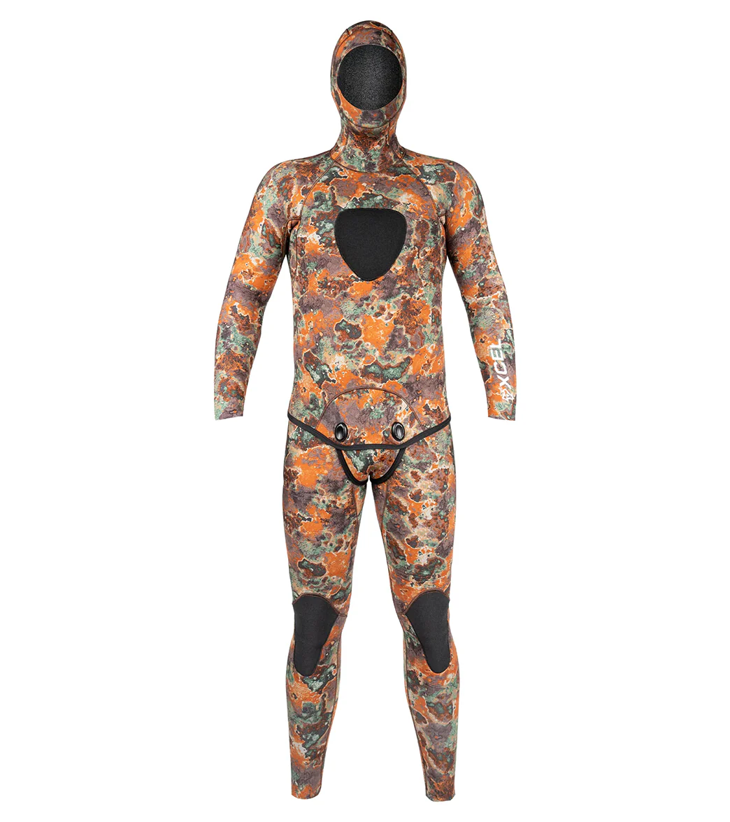 Xcel Men's Free Diver 2-Piece 3MM Hooded FullSuit Wetsuit - Image 6