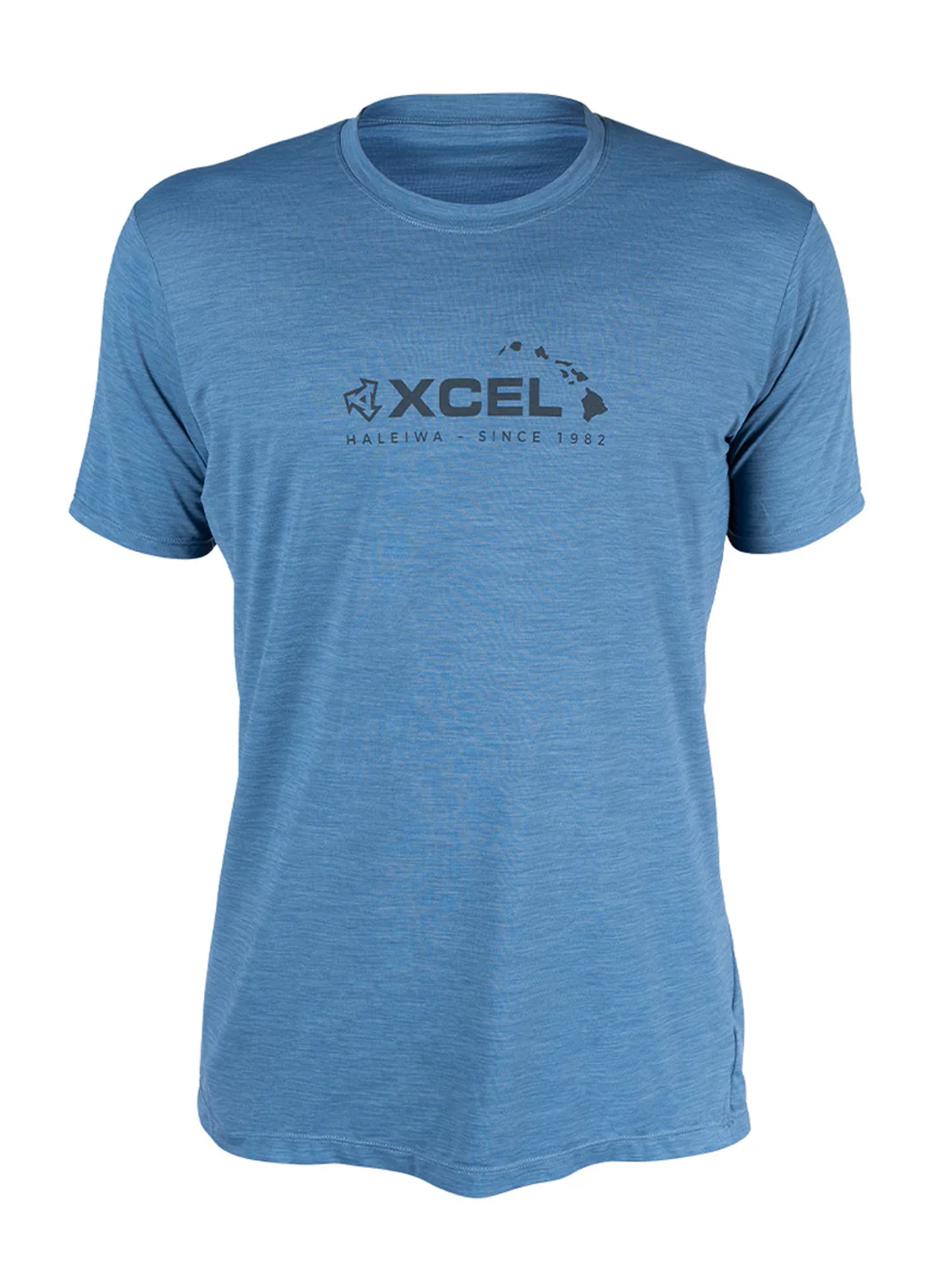Xcel Mens Heathered Ventx Haleiwa Short Sleeve UV Rashguard - Image 5