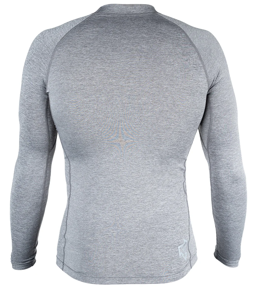 Xcel Men's Premium Stretch Performance Fit Long Sleeve UV Rashguard - Image 4