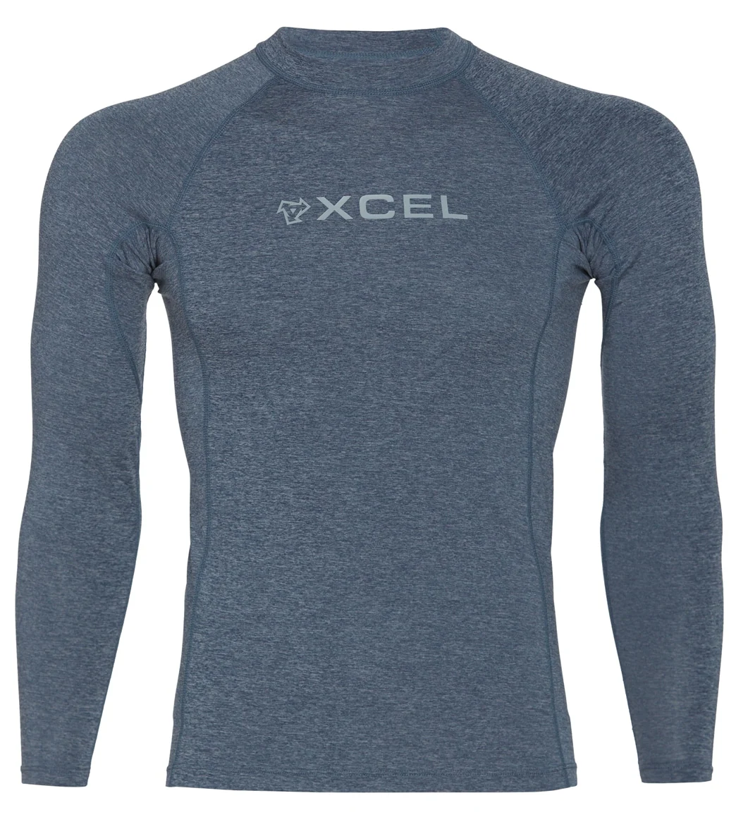 Xcel Men's Premium Stretch Performance Fit Long Sleeve UV Rashguard - Image 6