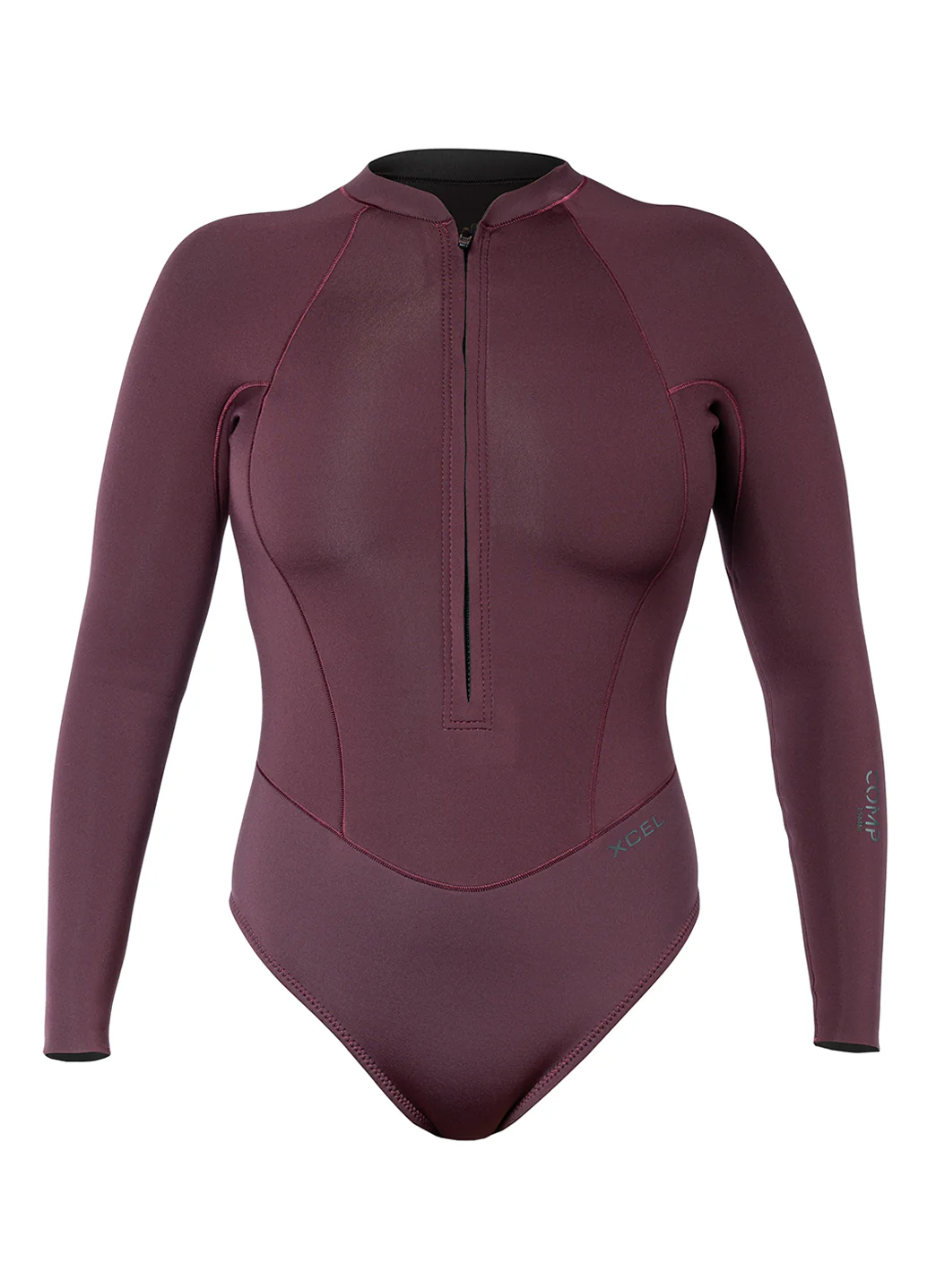 Xcel Women's 1.5mm Comp Long Sleeve Front Zip Spring Wetsuit - Image 2