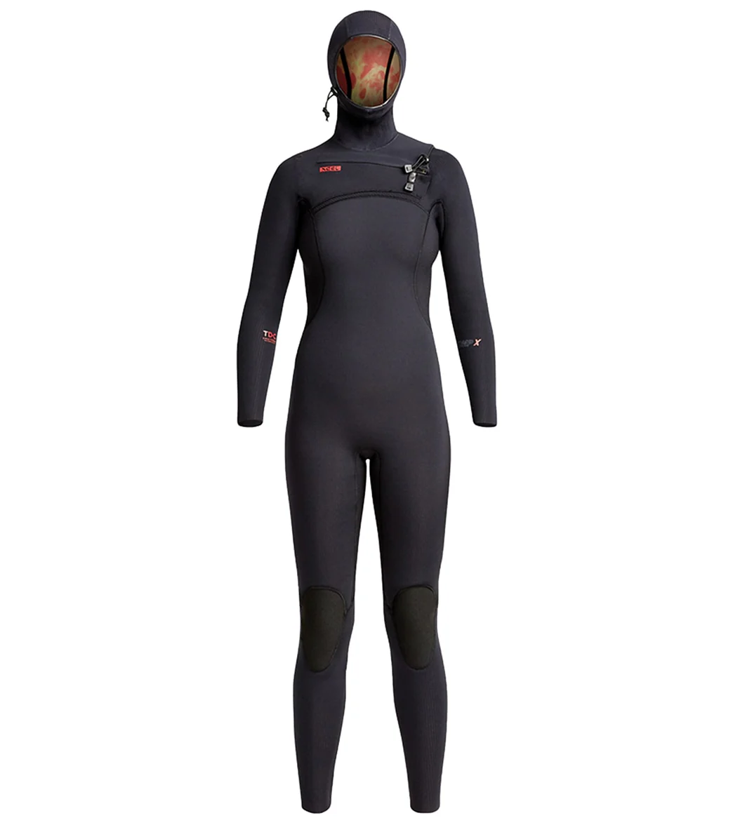 Xcel Women's 4.5/3.5MM Comp X Hooded Fullsuit Wetsuit - Image 17