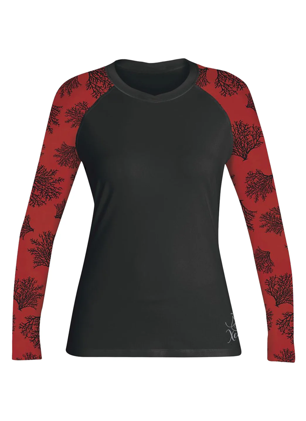 Xcel Women's Ocean Ramsey Water Inspired VentX Relaxed Fit Long Sleeve UV Surf Shirt