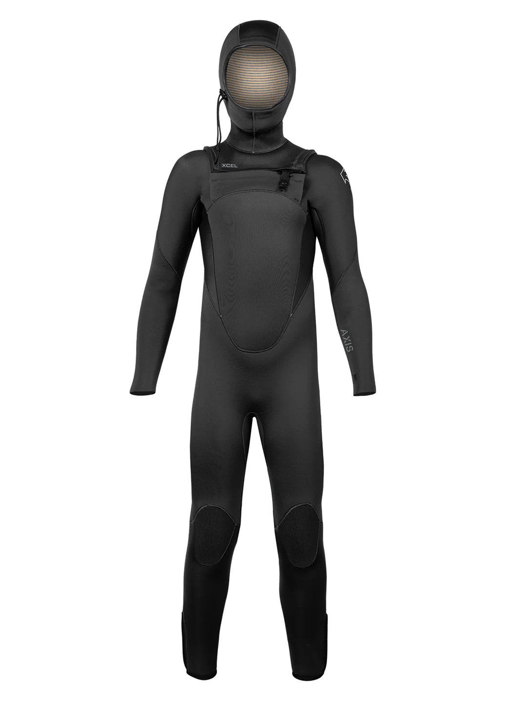 Xcel Youth 5/4mm Axis Chest Zip Hooded Full Wetsuit - Image 3