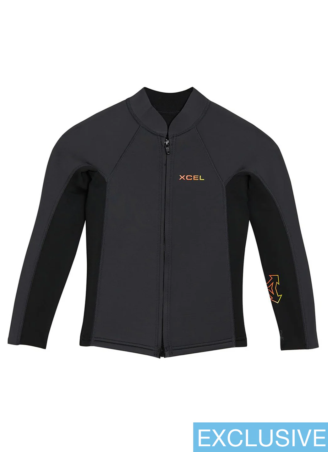Xcel Youth Axis Long Sleeve 2/1MM Front Zip Jacket - Image 5