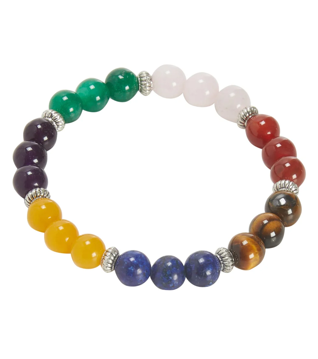 Yak & Yeti 7 Stones Chakra Bracelet - Image 4