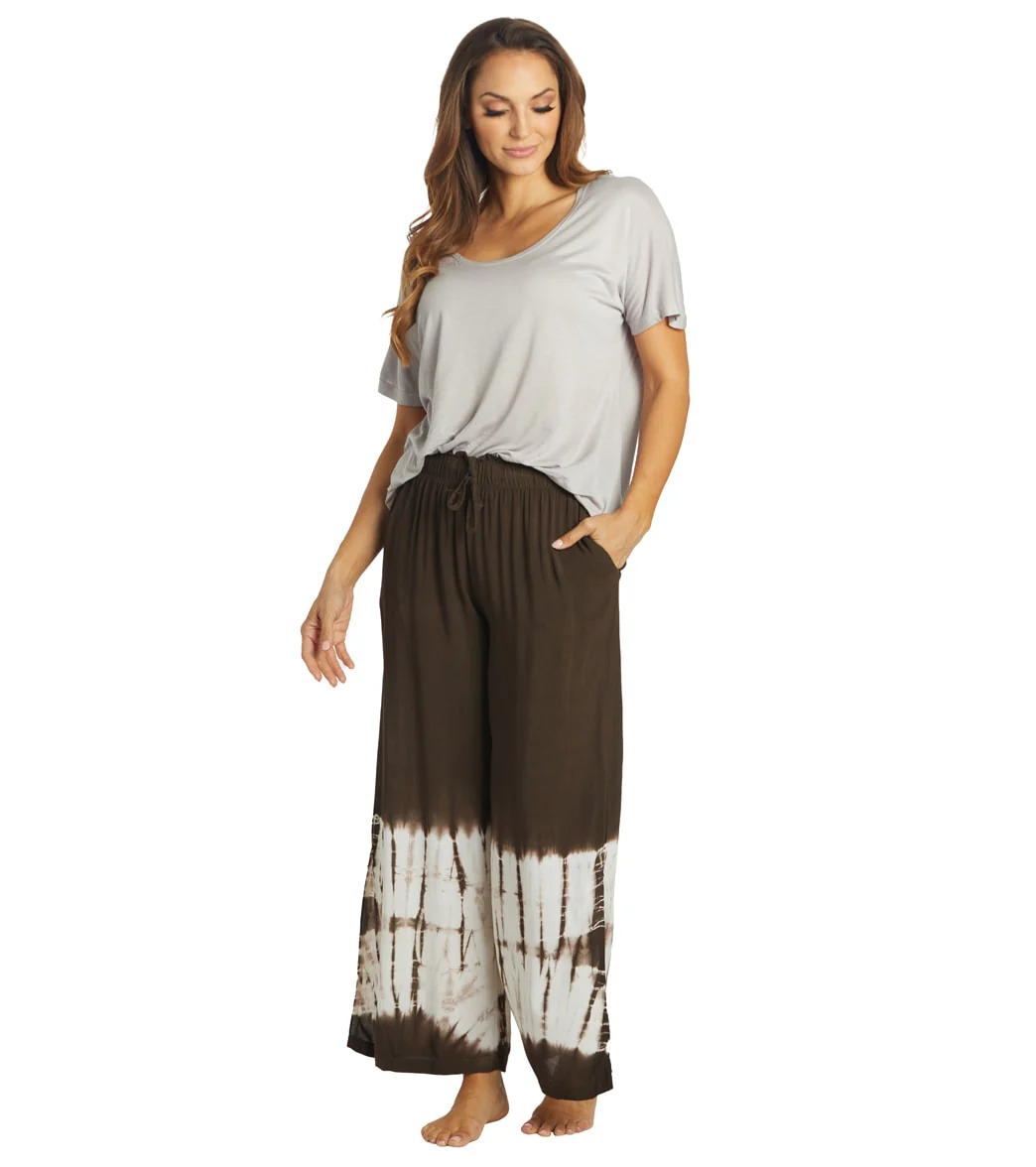 Yak & Yeti Bohemian Tie Dye Split Pants - Image 4