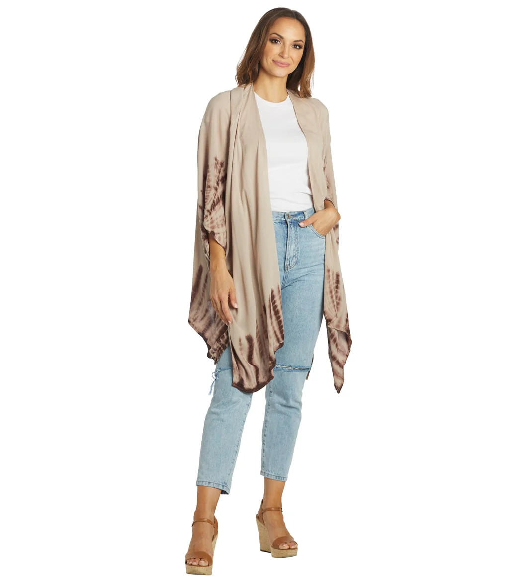 Yak & Yeti Boho Ombre Tie Dye Kimono Wrap - Image 4