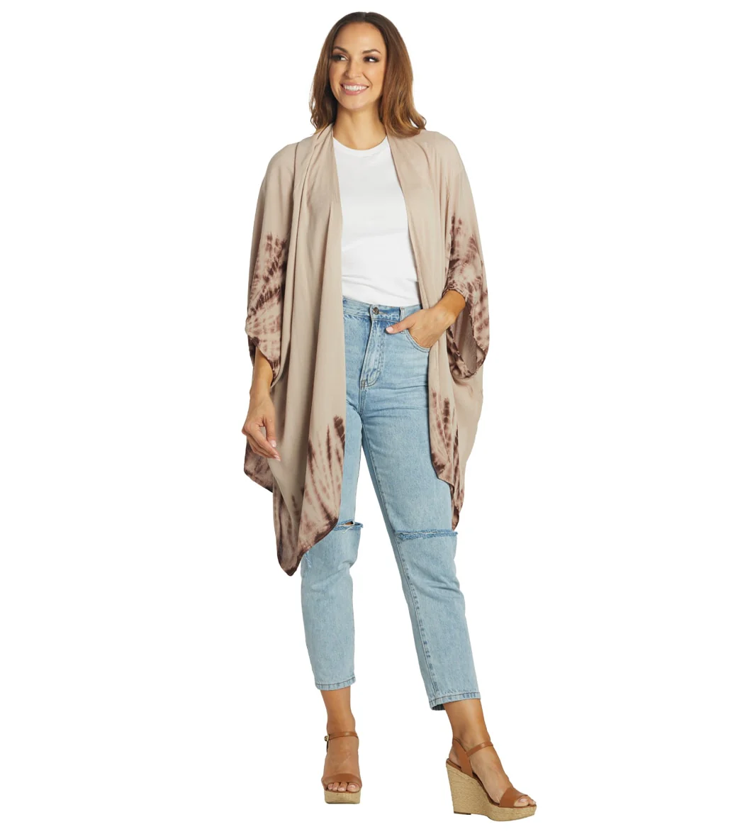 Yak & Yeti Boho Ombre Tie Dye Kimono Wrap - Image 7