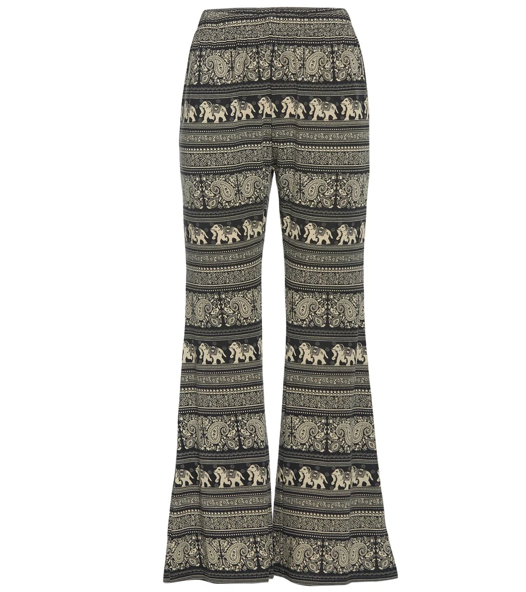 Yak & Yeti Elephant Print Yoga Pants