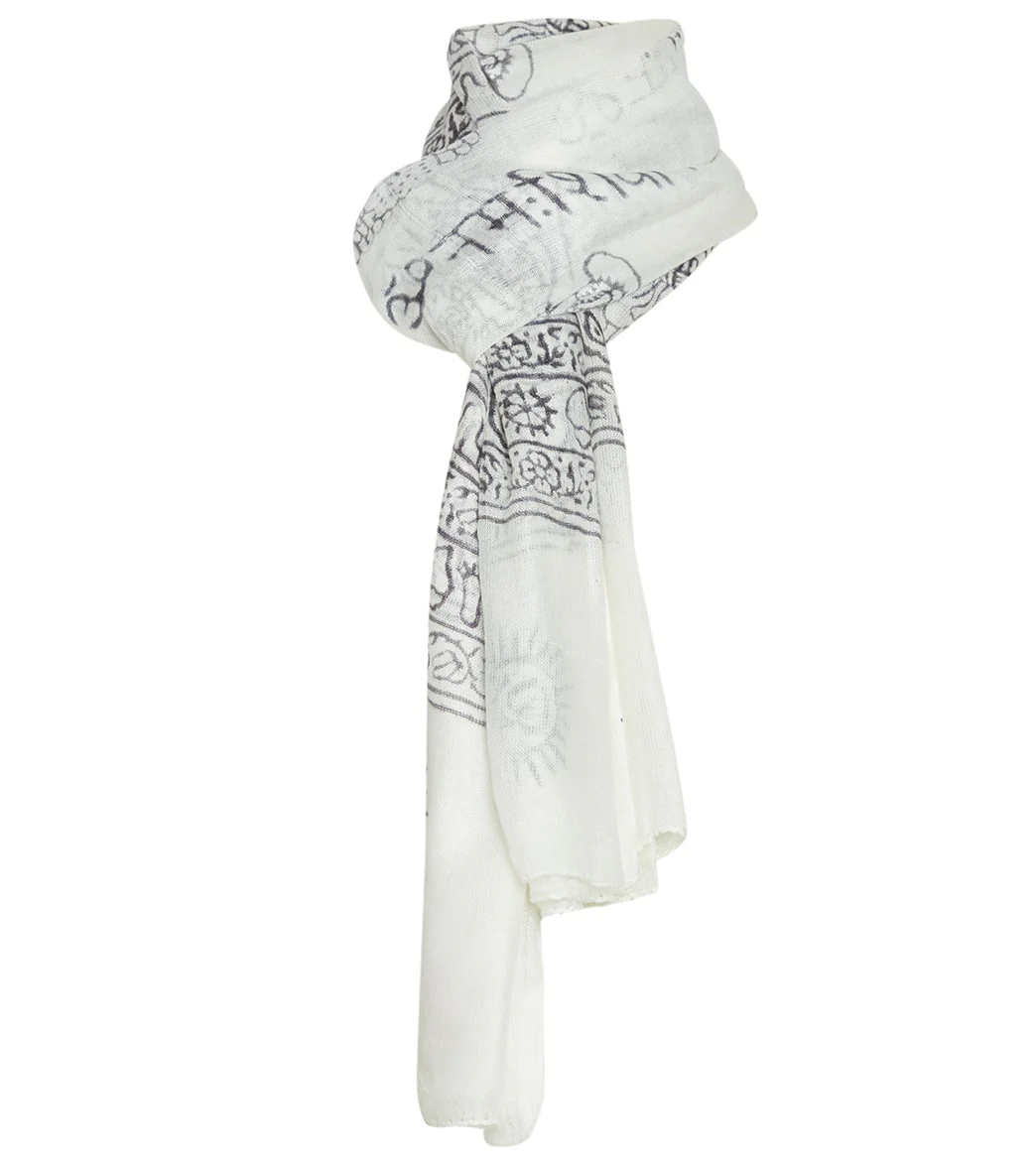 Yak & Yeti Mantra Om Printed Rayon Scarves - Image 6