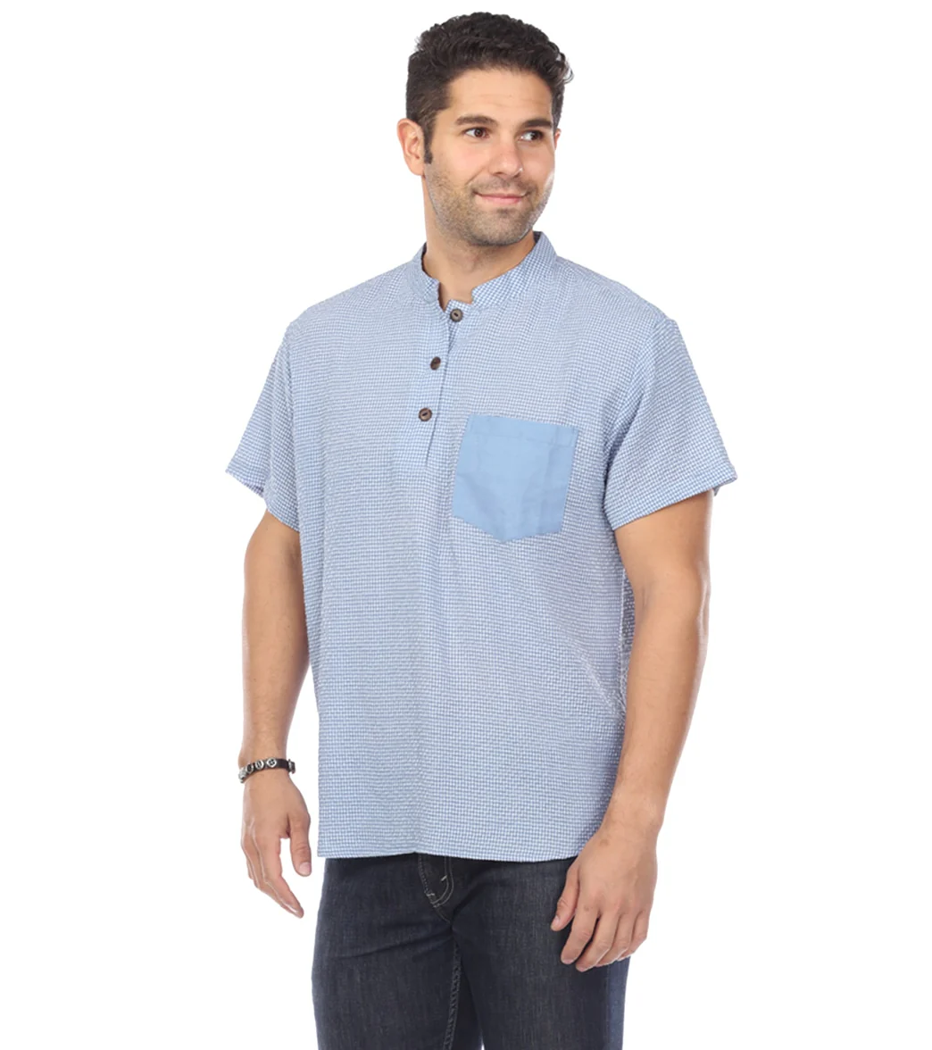 Yak & Yeti Men's Button Up Kurta Shirt - Image 5