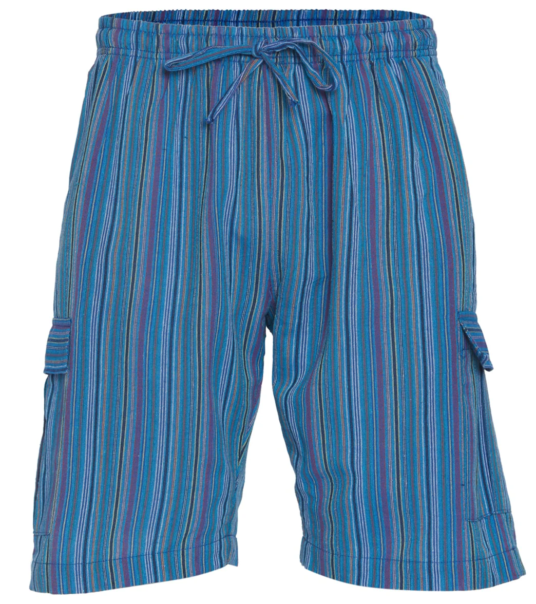Yak & Yeti Men's Striped Shorts with Pockets - Image 16