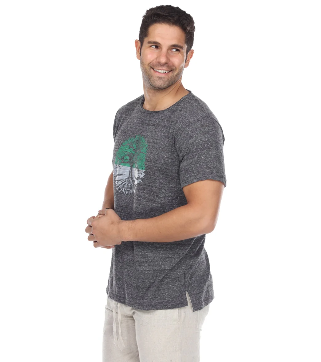 Yak & Yeti Men's T-Shirt Tree Of Life Print - Image 2