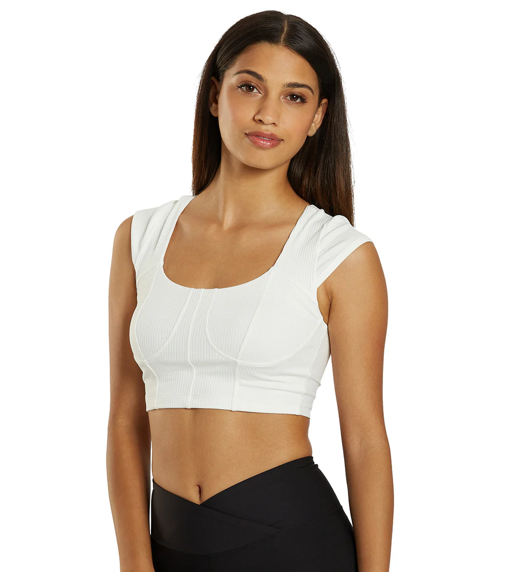 Year of Ours Larisa Crop Tee - Image 9