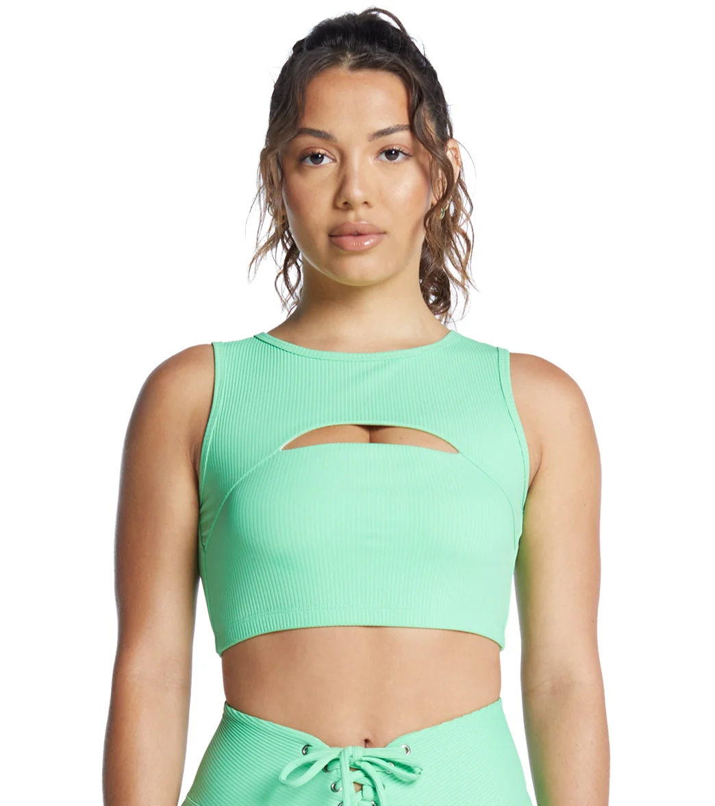 Year of Ours Ribbed Cut Out Bra - Image 6
