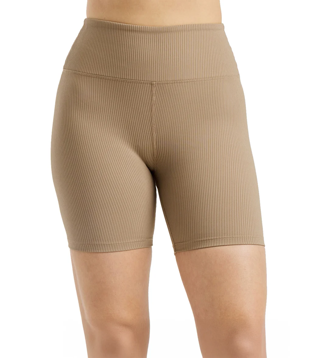 Year of Ours Ribbed High High Biker Short - Image 6