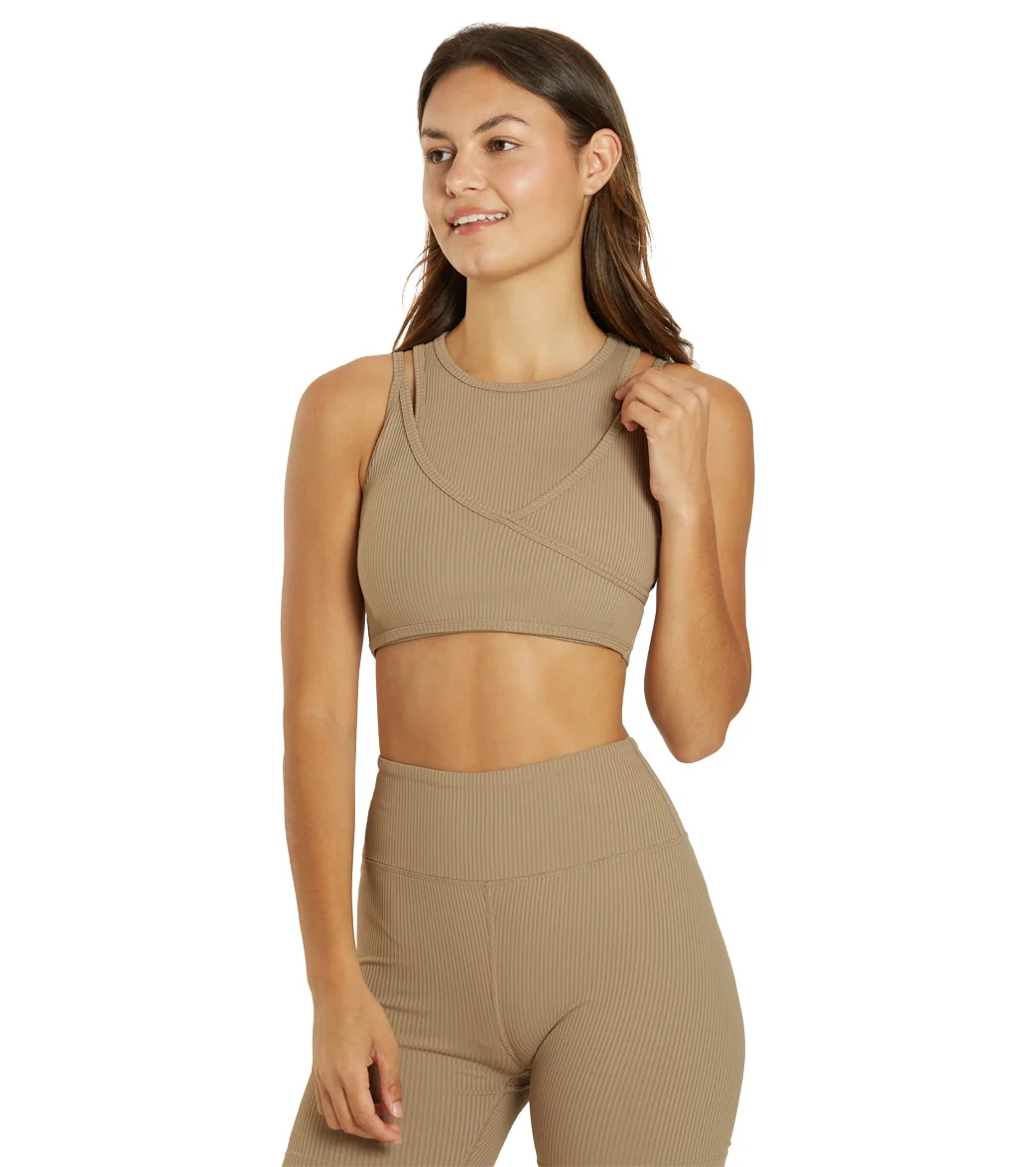 Year of Ours Ribbed Wrap Bra - Image 4