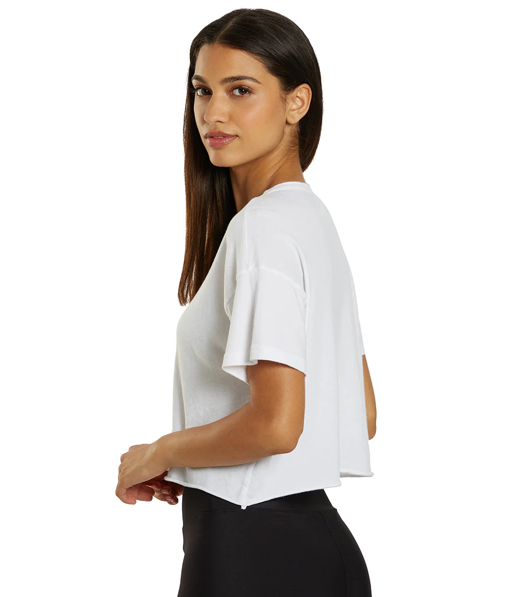 Year of Ours YOS Cropped Tee - Image 3