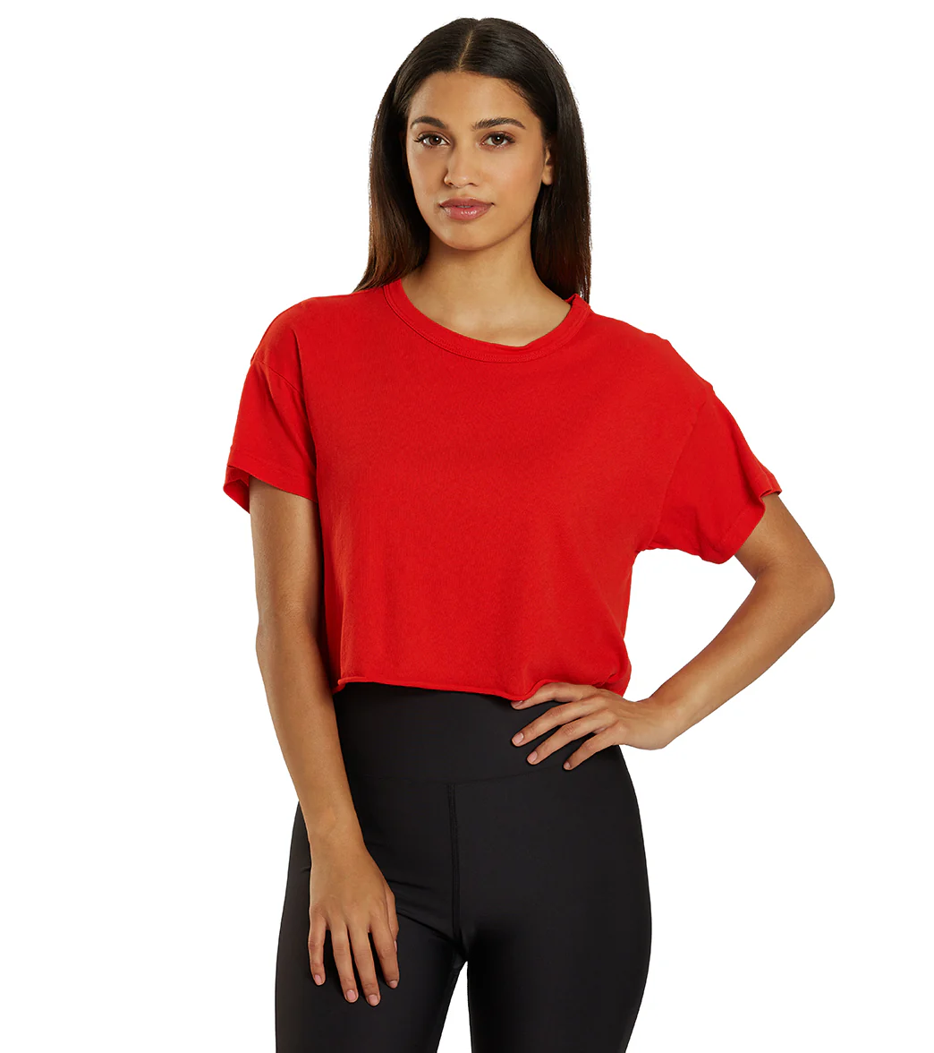 Year of Ours YOS Cropped Tee - Image 7