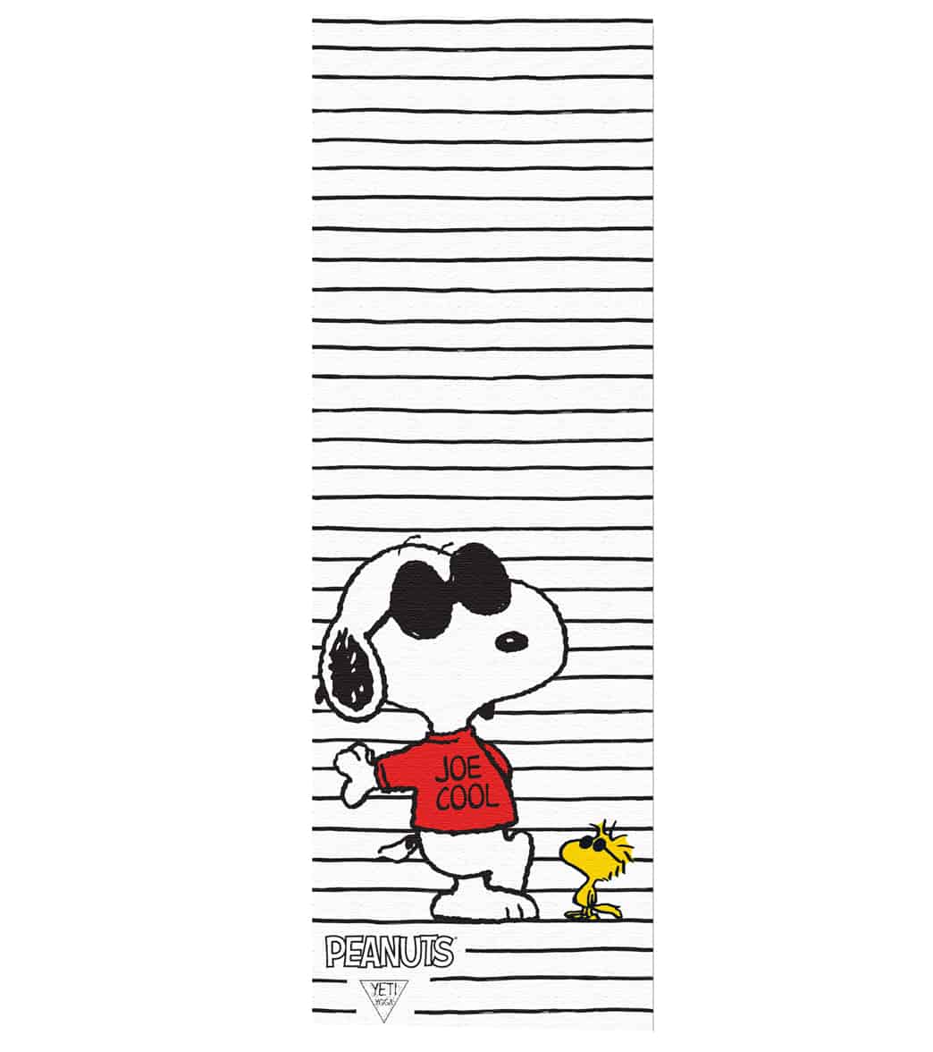 Yune Yoga Peanuts x Yune Yoga Snoopy Joe Cool 5MM Yoga Mat - Image 4