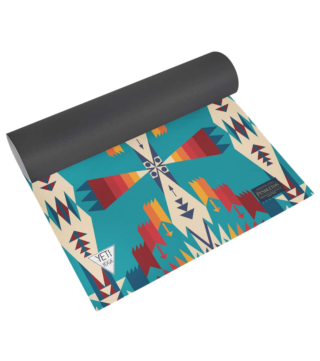 Yune Yoga Pendleton x Yune Yoga Tucson Turquoise 5MM Yoga Mat - Image 2