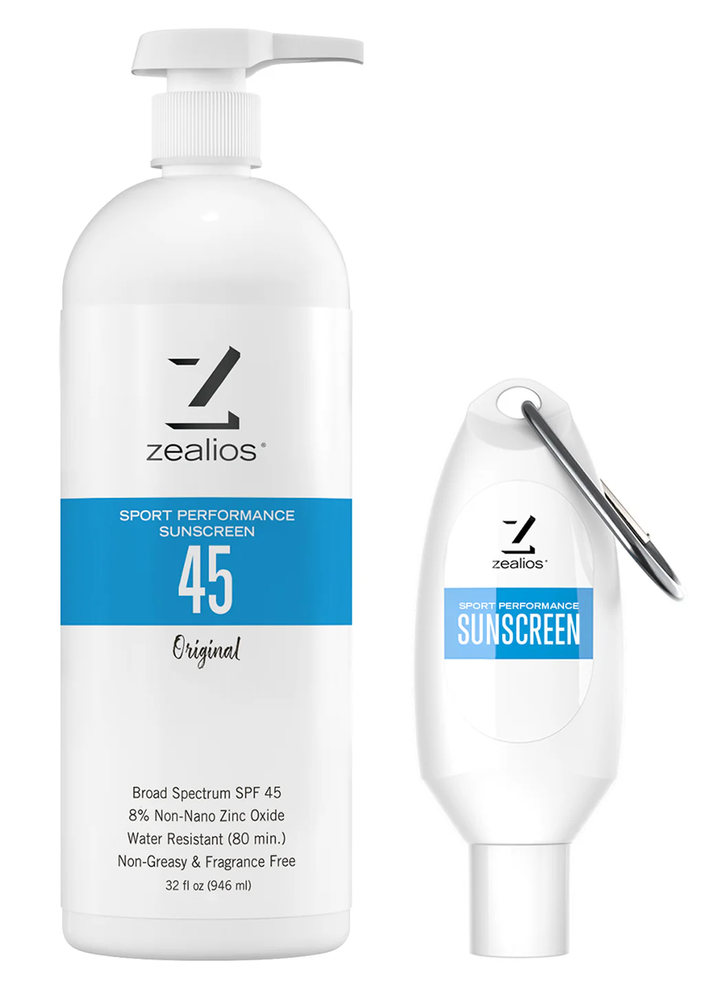 Zealios Skin Care Sport Performance SPF 45 Sunscreen Original - Image 3