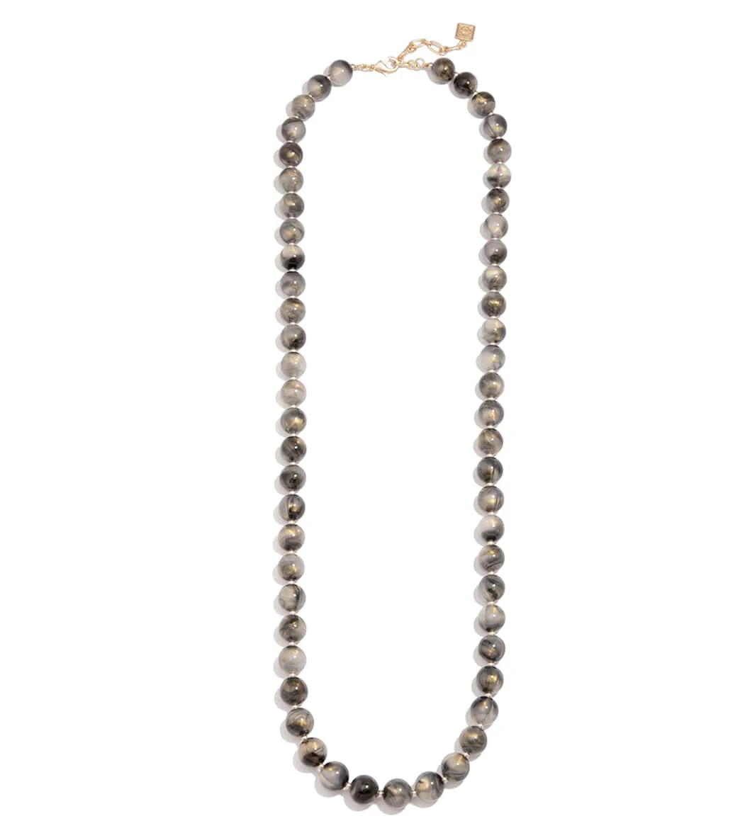 Zenzii Iridescent Beaded Long Necklace - Image 7