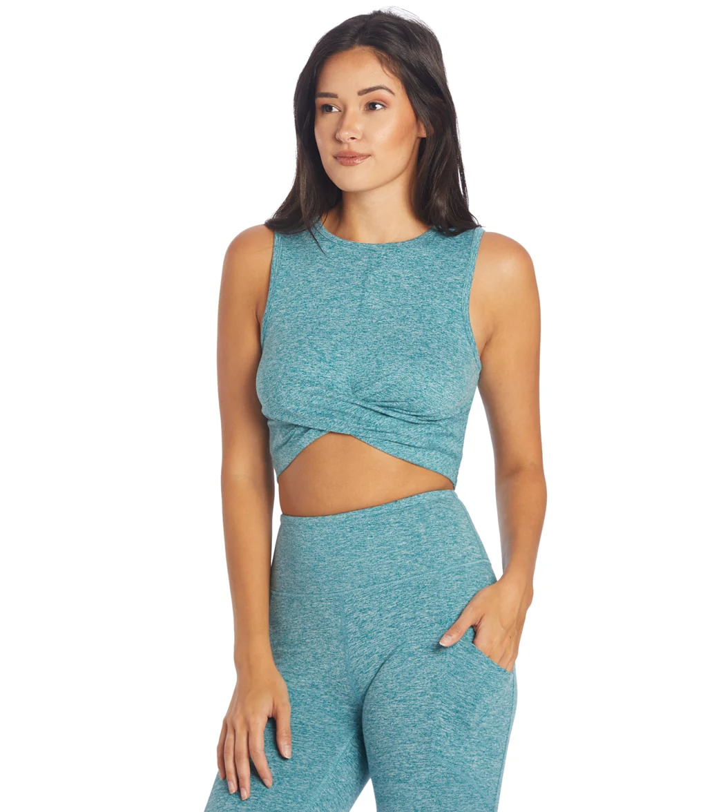 Zobha Melange Twist Crop - Image 13
