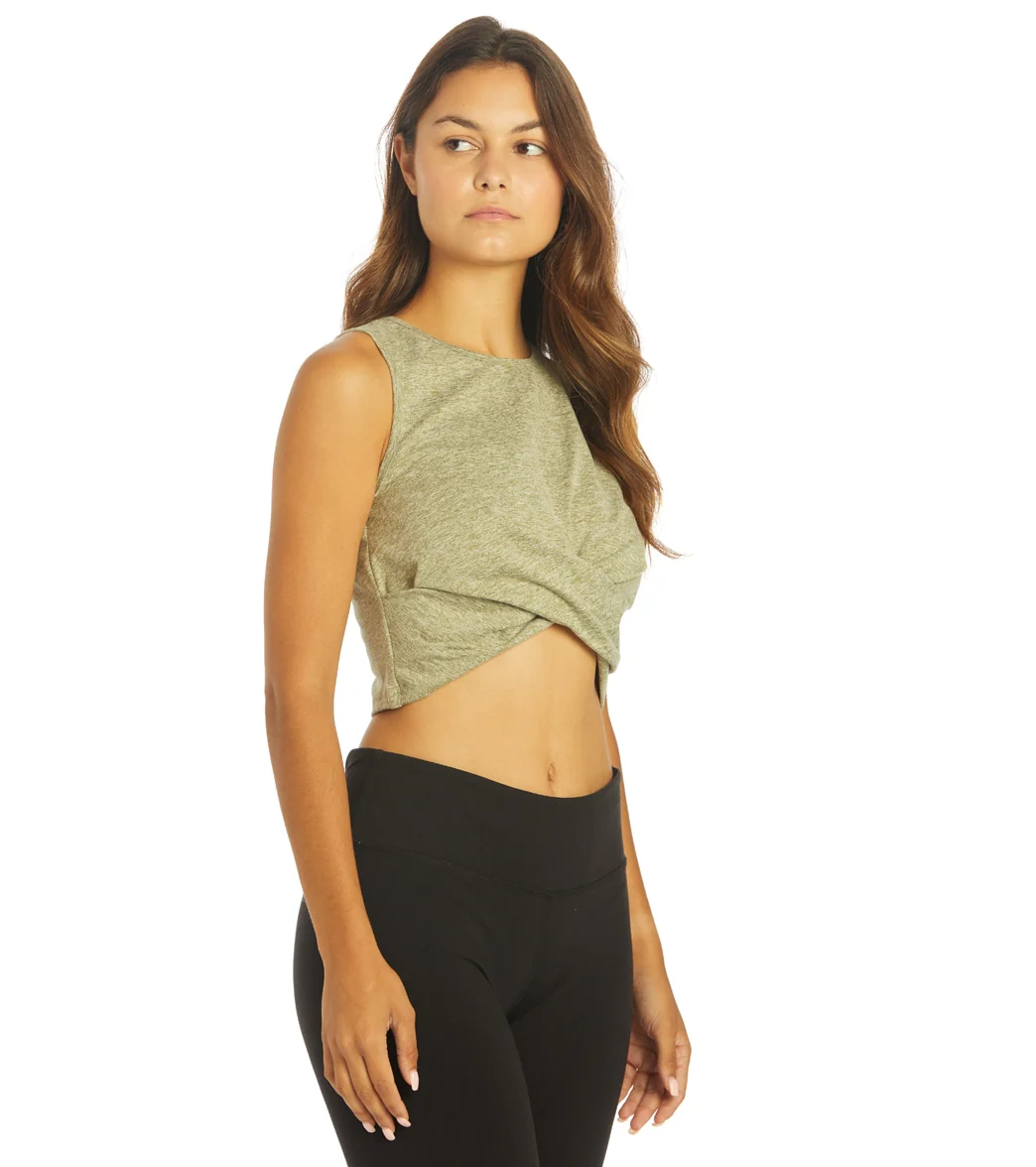 Zobha Melange Twist Crop - Image 17