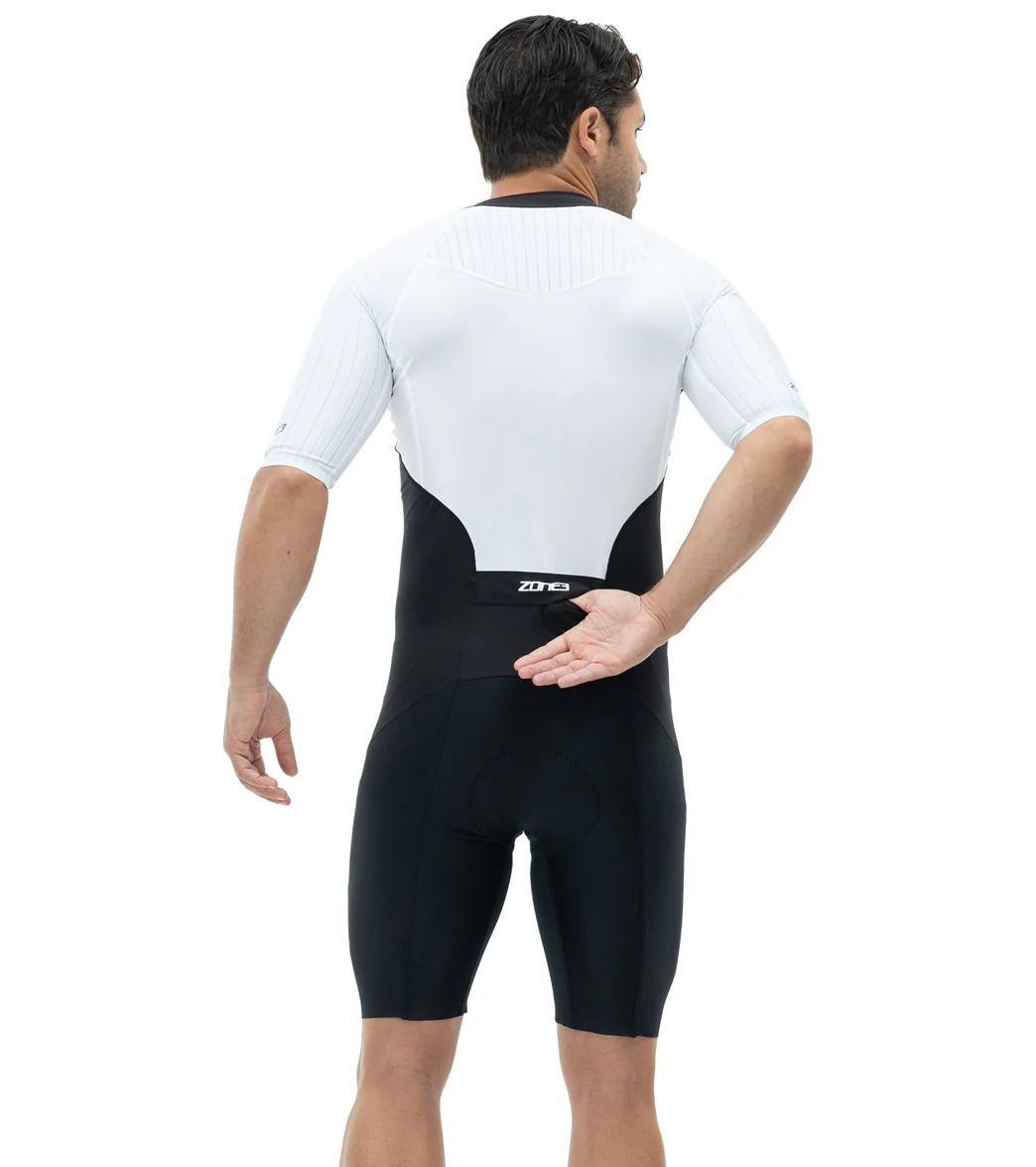 Zone 3 Men's Lava Long Distance  Full Zip Tri Suit - Image 2