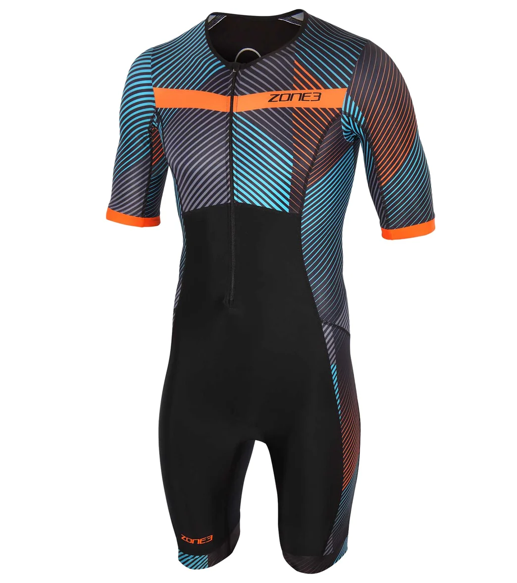 Zone3 Men's Activate+ Momentum Short Sleeve Trisuit - Image 3