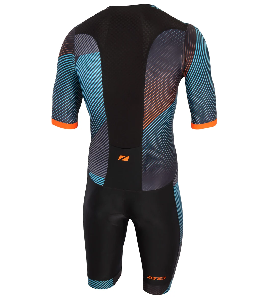 Zone3 Men's Activate+ Momentum Short Sleeve Trisuit - Image 4