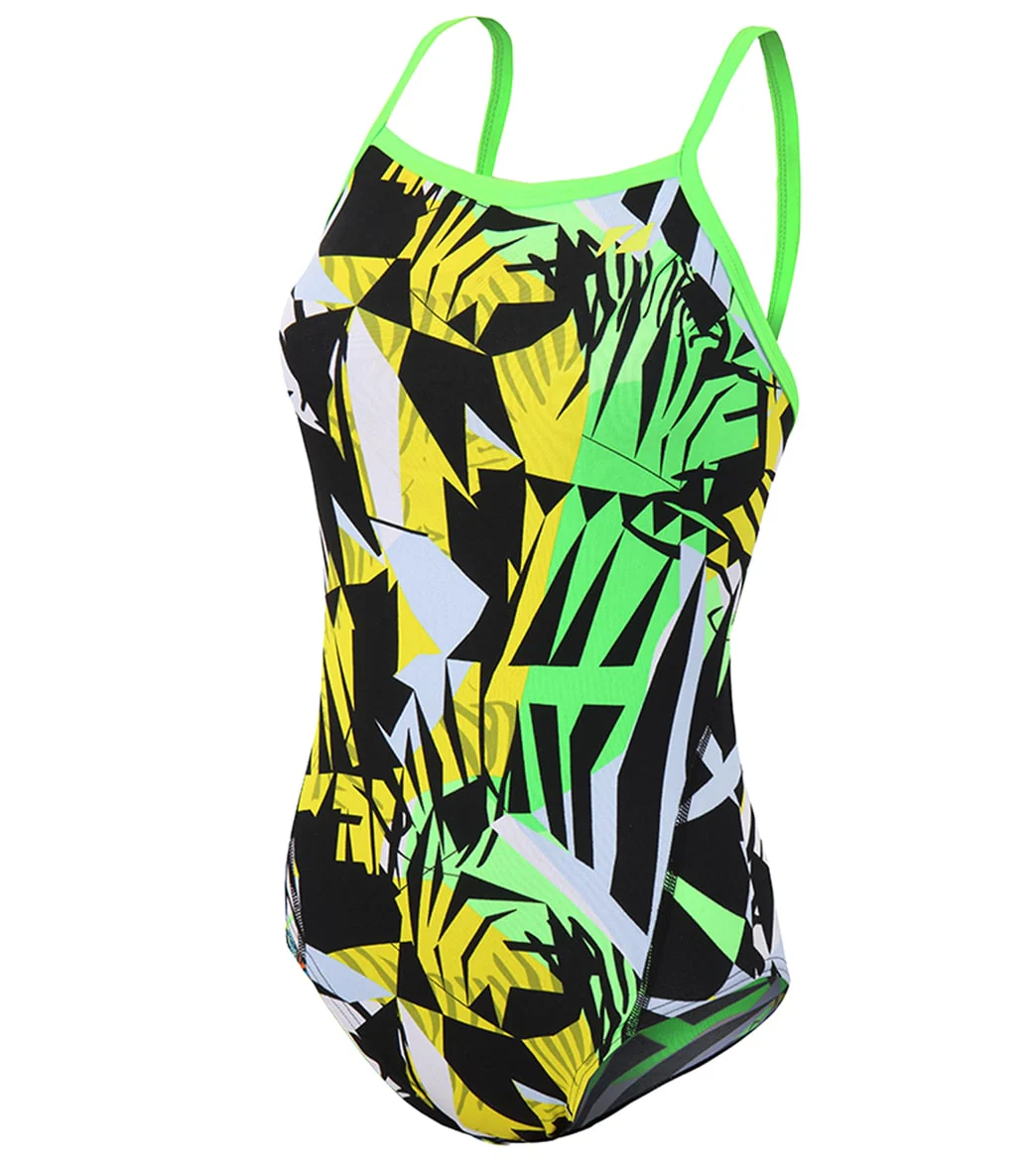 Zone3 Women's Strap Back High Jazz 2.0 Swimsuit