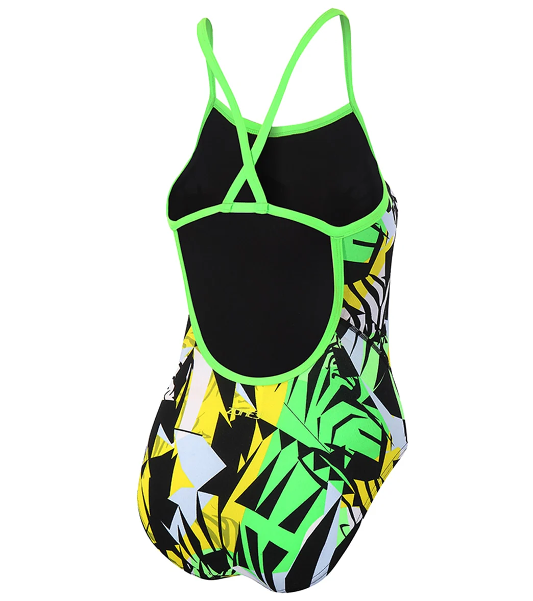 Zone3 Women's Strap Back High Jazz 2.0 Swimsuit - Image 2